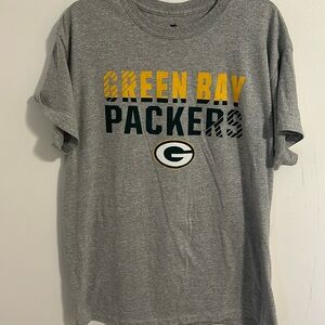 Green Bay Packers Fanatics Gray T-shirt size L